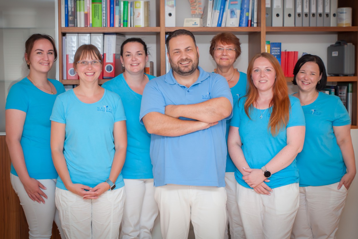 Das Team der Praxis J. Nassar